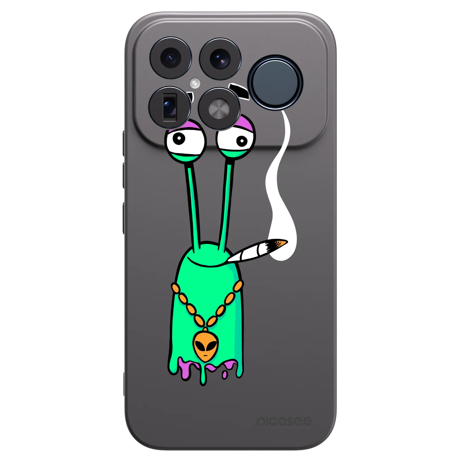 Picasee silikonový černý obal pro Xiaomi Poco F8 Ultra - Earth - Sám doma
