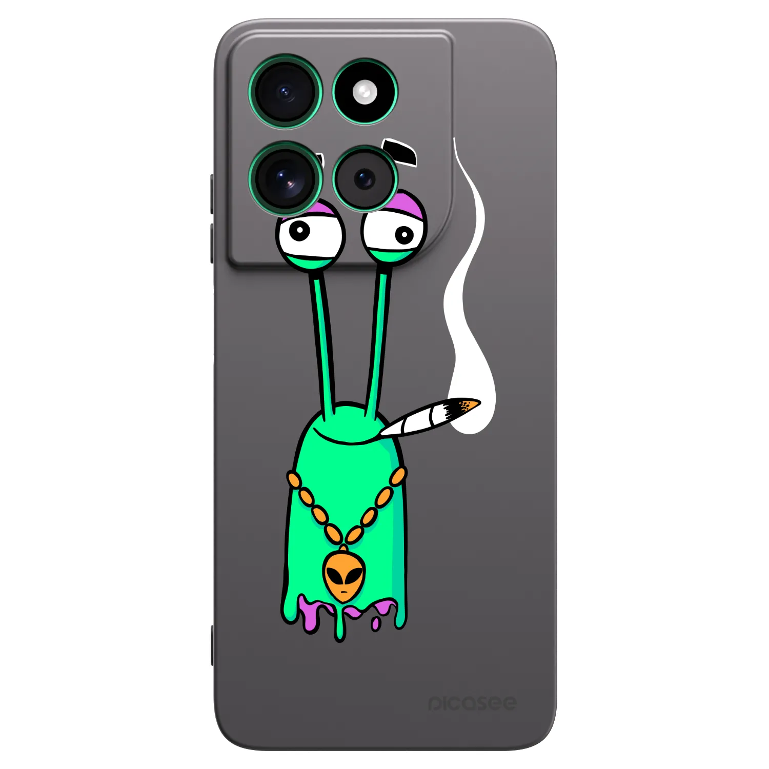 Picasee silikonový černý obal pro Motorola Moto G57 Power - Earth - Sám doma