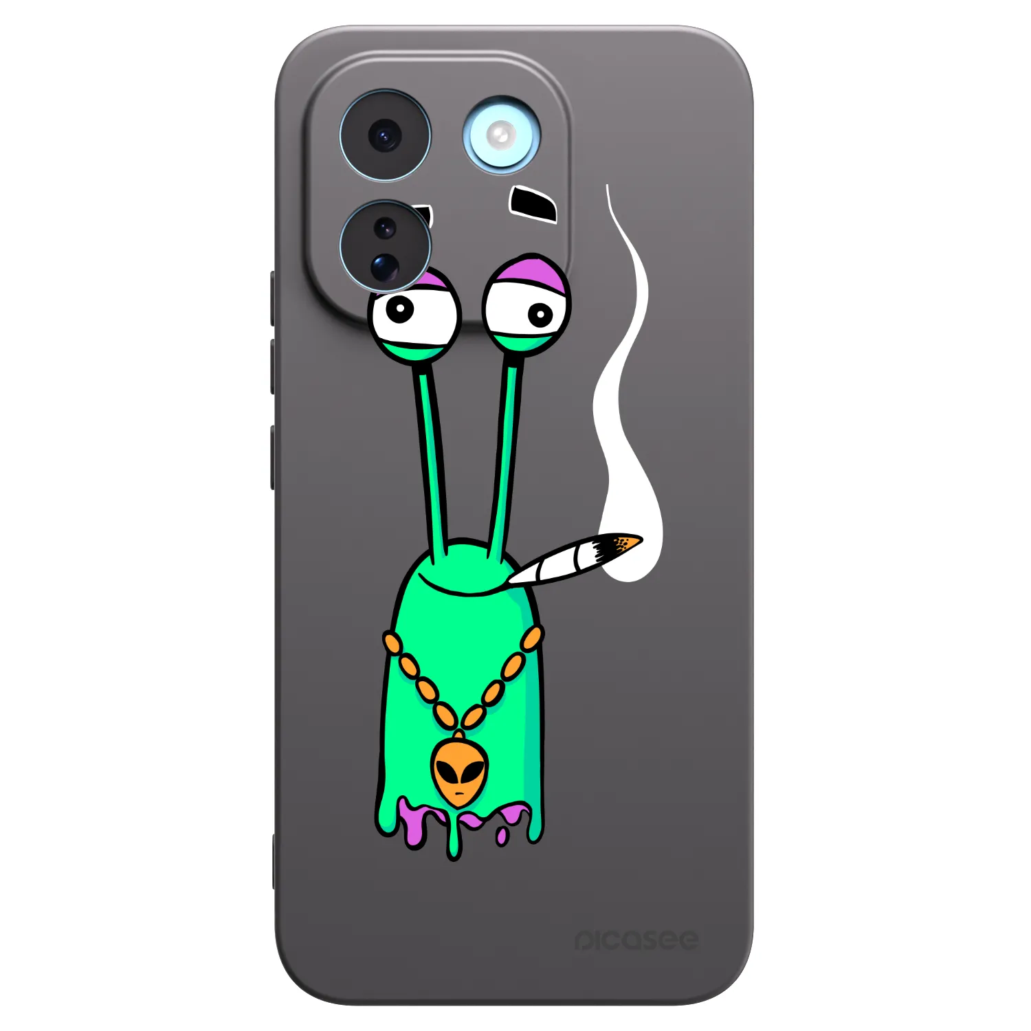Picasee silikonový černý obal pro Xiaomi Redmi Note 17 Pro MAX 5G - Earth - Sám doma