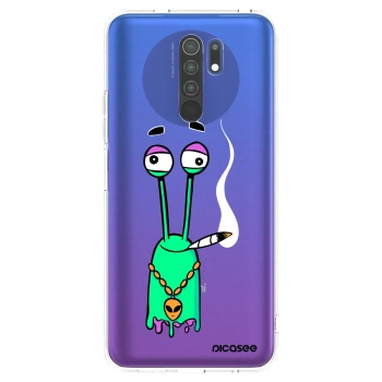 Picasee silikonový průhledný obal pro Xiaomi Redmi 9 - Earth - Sám doma