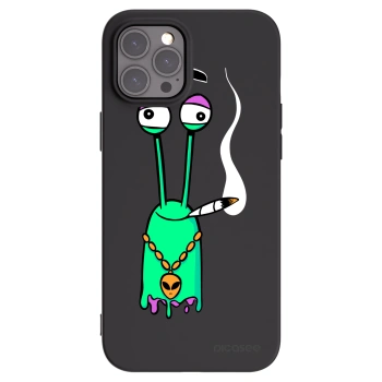 Picasee silikonový černý obal pro Apple iPhone 12 Pro Max - Earth - Sám doma