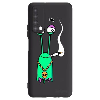 Picasee silikonový černý obal pro Huawei P Smart 2021 - Earth - Sám doma