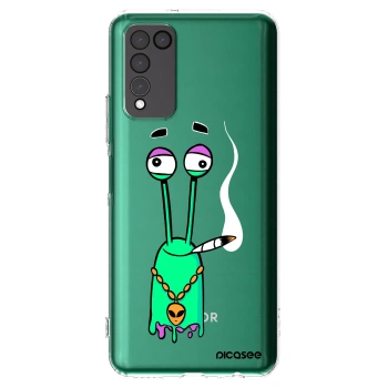 Picasee silikonový průhledný obal pro Honor 10X Lite - Earth - Sám doma