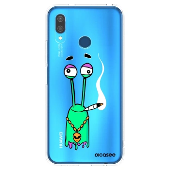 Picasee silikonový průhledný obal pro Huawei P20 Lite - Earth - Sám doma