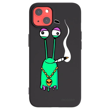 Picasee silikonový černý obal pro Apple iPhone 13 - Earth - Sám doma