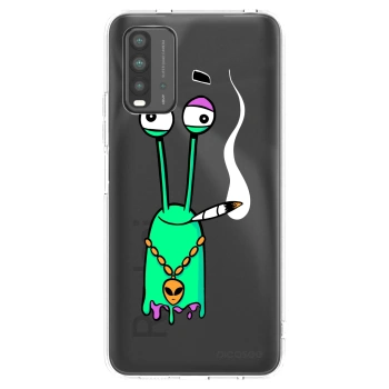 Picasee silikonový černý obal pro Xiaomi Redmi 9T - Earth - Sám doma
