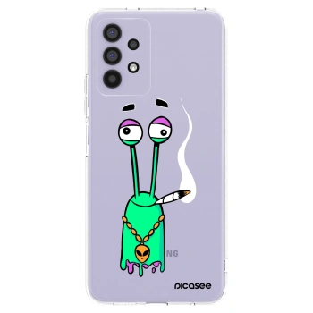 Picasee silikonový průhledný obal pro Samsung Galaxy A32 4G SM-A325F - Earth - Sám doma