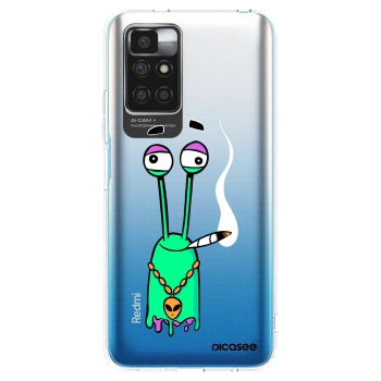 Picasee silikonový průhledný obal pro Xiaomi Redmi 10 - Earth - Sám doma