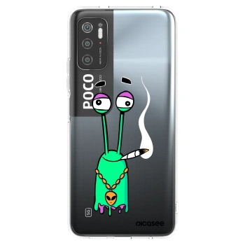 Picasee silikonový průhledný obal pro Xiaomi Poco M3 Pro 5G - Earth - Sám doma