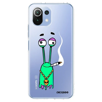 Picasee silikonový průhledný obal pro Xiaomi 11 Lite 5G NE - Earth - Sám doma