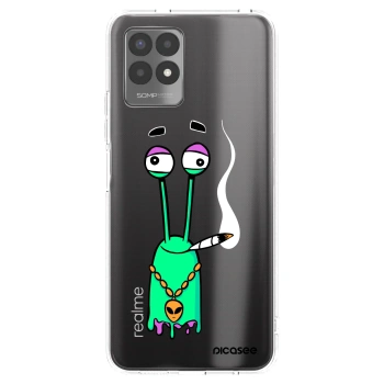 Picasee silikonový průhledný obal pro Realme 8i - Earth - Sám doma