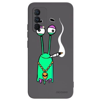 Picasee silikonový černý obal pro Realme GT Master Edition 5G - Earth - Sám doma