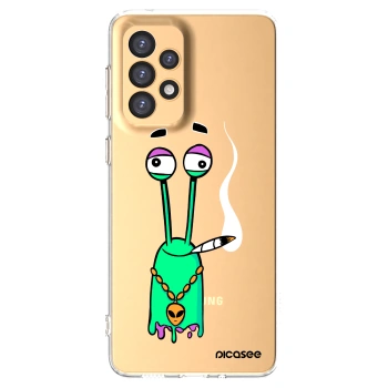 Picasee silikonový průhledný obal pro Samsung Galaxy A33 5G A336 - Earth - Sám doma