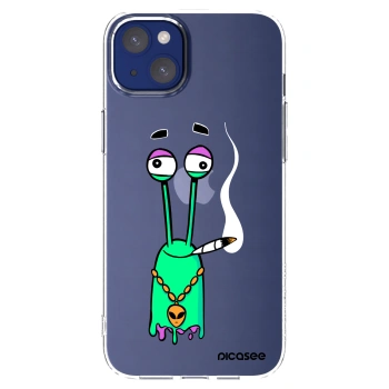 Picasee silikonový průhledný obal pro Apple iPhone 14 Plus - Earth - Sám doma