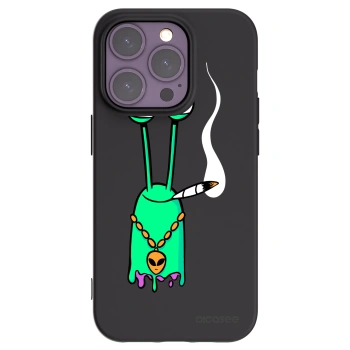 Picasee silikonový černý obal pro Apple iPhone 14 Pro - Earth - Sám doma