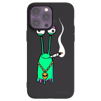 Picasee silikonový černý obal pro Apple iPhone 14 Pro Max - Earth - Sám doma