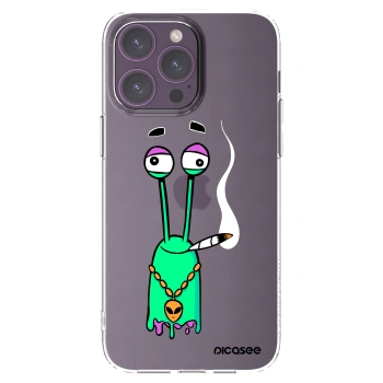Picasee silikonový průhledný obal pro Apple iPhone 14 Pro Max - Earth - Sám doma