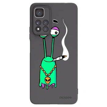 Picasee silikonový černý obal pro Xiaomi Redmi Note 11 Pro+ 5G - Earth - Sám doma