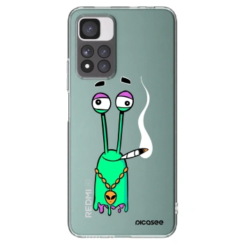 Picasee silikonový průhledný obal pro Xiaomi Redmi Note 11 Pro+ 5G - Earth - Sám doma