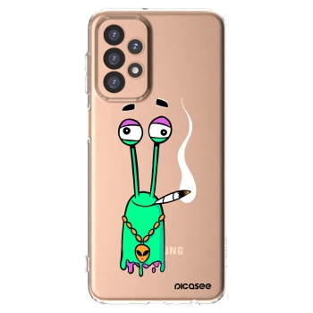 Picasee silikonový průhledný obal pro Samsung Galaxy A23 A236B 5G - Earth - Sám doma