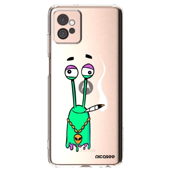 Picasee silikonový průhledný obal pro Motorola Moto G32 - Earth - Sám doma