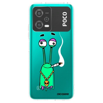 Picasee silikonový průhledný obal pro Xiaomi Poco X5 - Earth - Sám doma