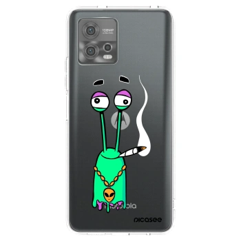 Picasee silikonový průhledný obal pro Motorola Moto G72 - Earth - Sám doma
