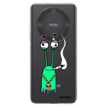 Picasee silikonový průhledný obal pro Honor Magic5 Lite 5G - Earth - Sám doma
