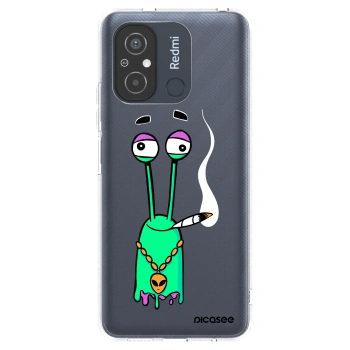 Picasee silikonový průhledný obal pro Xiaomi Redmi 12C - Earth - Sám doma