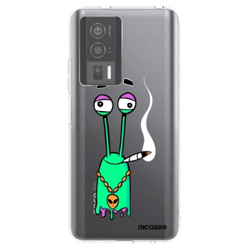 Picasee silikonový průhledný obal pro Xiaomi Poco F5 Pro 5G - Earth - Sám doma