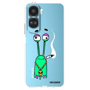 Picasee silikonový průhledný obal pro Honor 90 Lite 5G - Earth - Sám doma