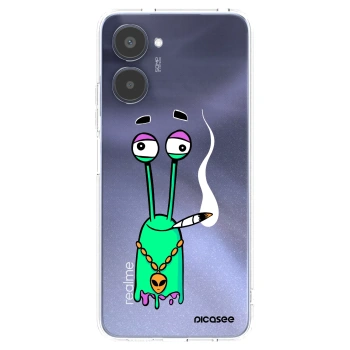 Picasee silikonový průhledný obal pro Realme 10 4G - Earth - Sám doma