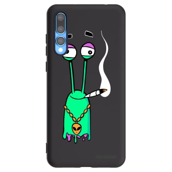 Picasee silikonový černý obal pro Huawei P20 Pro - Earth - Sám doma