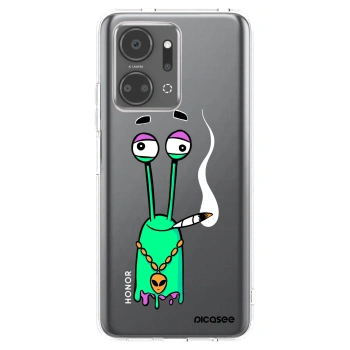 Picasee silikonový průhledný obal pro Honor X7a - Earth - Sám doma