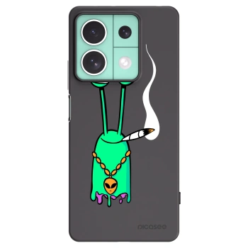 Picasee silikonový černý obal pro Xiaomi Redmi Note 13 5G - Earth - Sám doma