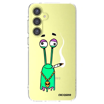 Picasee silikonový průhledný obal pro Samsung Galaxy A35 5G A356B - Earth - Sám doma