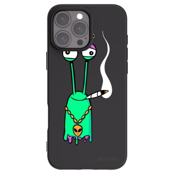 Picasee silikonový černý obal pro Apple iPhone 16 Pro Max - Earth - Sám doma