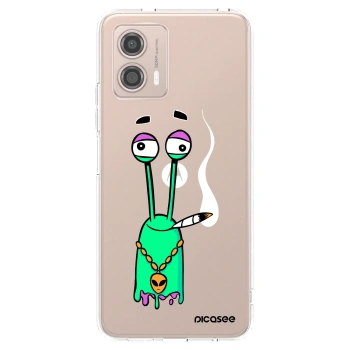 Picasee silikonový průhledný obal pro Motorola Moto G53 5G - Earth - Sám doma