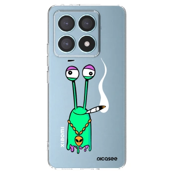 Picasee silikonový průhledný obal pro Xiaomi 14T Pro - Earth - Sám doma