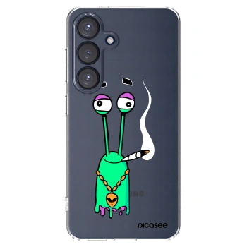 Picasee silikonový průhledný obal pro Samsung Galaxy S25 5G - Earth - Sám doma