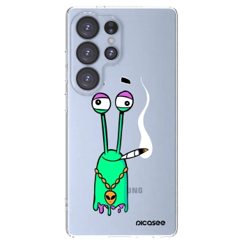 Picasee silikonový průhledný obal pro Samsung Galaxy S25 Ultra 5G - Earth - Sám doma