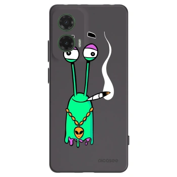 Picasee silikonový černý obal pro Motorola Moto G35 5G - Earth - Sám doma