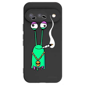 Picasee silikonový černý obal pro Google Pixel 9 - Earth - Sám doma