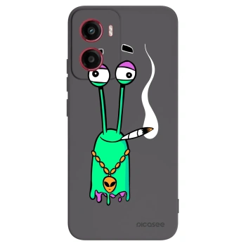 Picasee silikonový černý obal pro Motorola Moto G05 - Earth - Sám doma