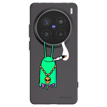 Picasee silikonový černý obal pro Vivo X200 Pro - Earth - Sám doma
