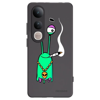 Picasee silikonový černý obal pro Vivo V50 Lite 5G - Earth - Sám doma