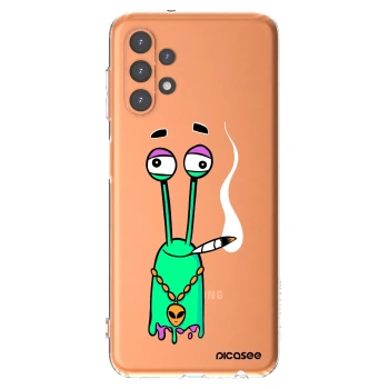 Picasee silikonový průhledný obal pro Samsung Galaxy A13 5G - Earth - Sám doma