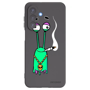 Picasee silikonový černý obal pro Samsung Galaxy A17 5G - Earth - Sám doma