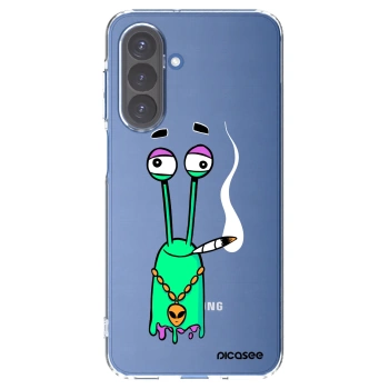 Picasee silikonový průhledný obal pro Samsung Galaxy A17 5G - Earth - Sám doma