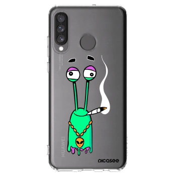 Picasee silikonový průhledný obal pro Huawei P30 Lite - Earth - Sám doma